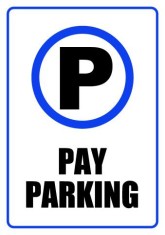 Placuta pay parking foto