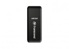 Card reader Transcend RDP5 USB 2.0 negru foto
