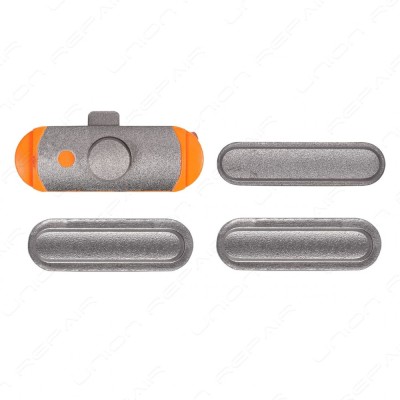 Side Key iPad 5, A1822, SET, Grey foto