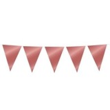 Ghirlanda Steaguri Roz Auriu Plastic 10m 15 Bucati Decor Petrecere