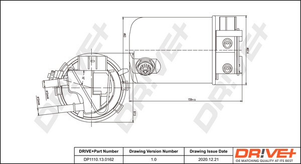 Dr!ve+ DP1110.13.0162 filtru combustibil