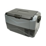 Frigider auto portabil 35L cu compresor, dubla racire, LCD, 12V/24V/220V