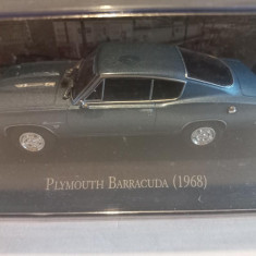 Macheta Plymouth Barracuda - 1968 1:43 Deagostini Mexic