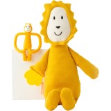 Matchstick Monkey Teething Gift Set 3m+ jucărie pentru dentiție +jucarie Lion 1 buc
