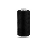 Ata universala poliester Unipoly 500 m, Neagra