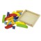 Puzzle lemn copii, 2 in 1, din lemn, Goki