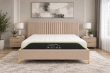 Cumpara ieftin Pat Elegance 180x200 cm Tapitat Catifea Somiera Inclusa Dormitor