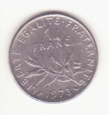 Franța 1 franc 1973