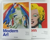 MODERN ART , VOLUMES I - II by DIETMAR ELGER ... NORBERT WOLF , 2011 * BOGAT ILUSTRATA