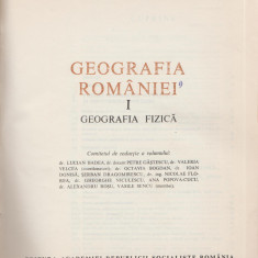 Geografia Romaniei - Geografia fizica