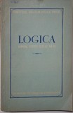 Logica. Manual pentru scolile medii