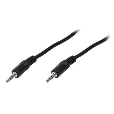 CABLU audio LOGILINK stereo (3.5 mm jack T/T), 1m, negru &amp;quot;CA1049&amp;quot; (timbru verde 0.08 lei) foto