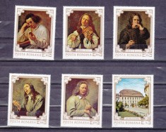 TSV @ - 1970 LP 751 REPRODUCERI DE ARTA II - SIMTURILE, MNH/** LUX foto