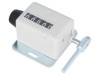 Contor Mecanic Baumer IVO H127.010A01H cu Indicator Manual Afisaj Mecanic Ture Montare Surub