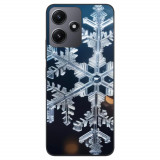 Husa compatibila cu Xiaomi Redmi 12 5G Silicon Gel Tpu Model Big Snowflake