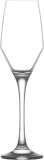 Set 6 pahare pentru sampanie Ella LAV din sticla, 230 ml
