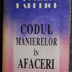 Codul manierelor în afaceri