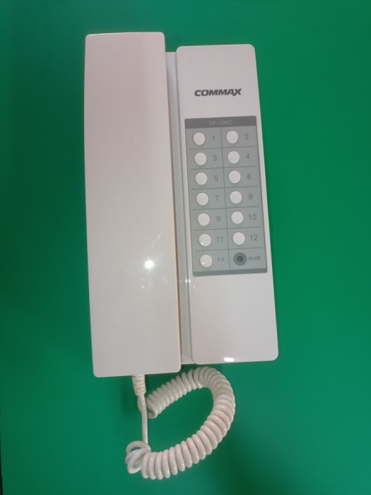 Interfon de birou Commax TP-12RC 12 posturi 12 V aparent