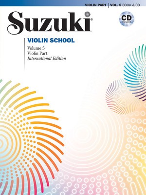Suzuki Violin School, Volume 5: Violin Part, Book &amp; CD