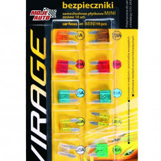 Moje Auto Virage Set 10 Buc Sigurante Fuzibile Mini 94-016