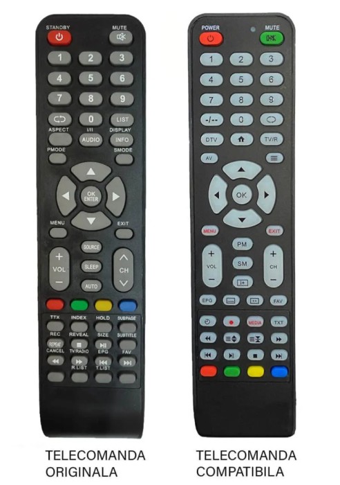 Telecomanda inlocuitoare TV Orion 1150 IR1150 compatibila (392-1)