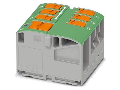 Conector de șină 24A 450V push-in foto
