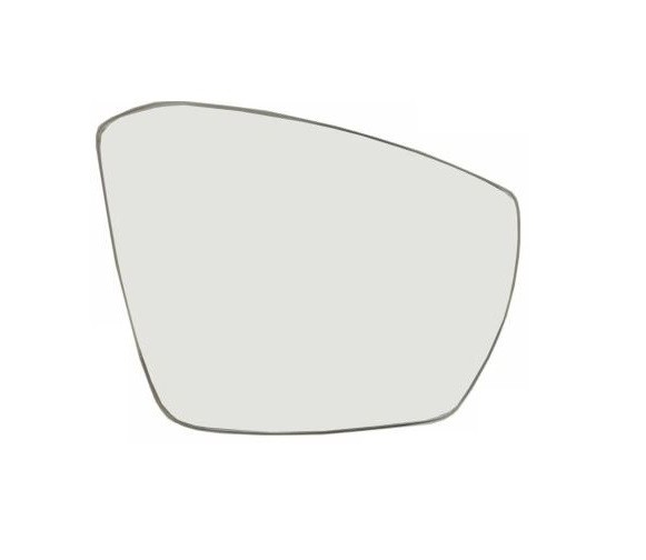 Geam oglinda exterioara cu suport fixare Skoda Octavia 3 (5e), 01.2013-05.2017; Octavia 3 (5e), 03.2017-; Vw T-Roc, 09.2017-, partea Dreapta, incalzi
