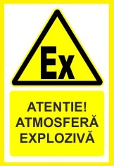 Placuta atentie atmosfera exploziva foto
