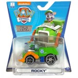 Masinuta cu figurina Paw Patrol True Metal, Rocky 20120841