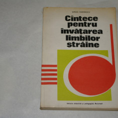 Cantece pentru invatarea limbilor straine - Simion Morarescu - 1979