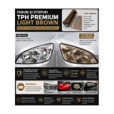 Cumpara ieftin Folie protectie faruri si stopuri TPH Premium Light Brown cu regenerare 7.5m x 60cm Cod: TH011