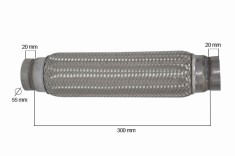 Racord Flexibil Inner &amp; Outer Braid (B) 55X300 Mm 42536 FL 60103
