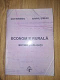 Economie rurala Sinteze si aplicatii- Dan Bodescu, Gavril Stefan