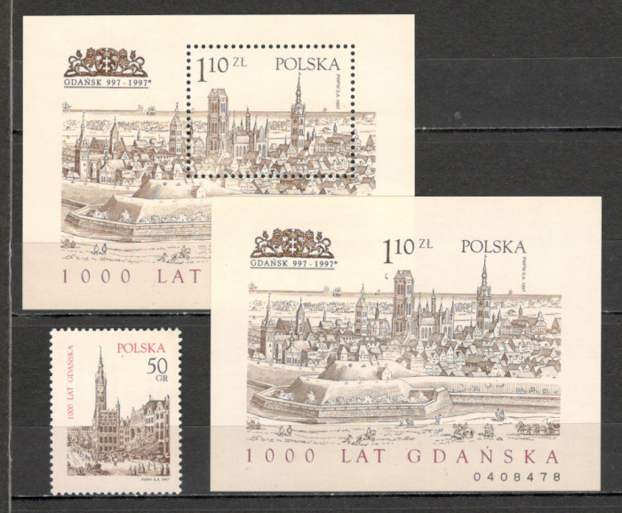 Polonia.1997 1000 ani orasul Gdansk MP.318