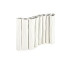Cumpara ieftin Vaza flori ceramica alba Misa 27x8x21h