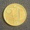 Moneda Cehoslovacia 20 haleri 1973