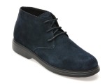 Ghete GEOX bleumarin, U16DCB, din piele intoarsa