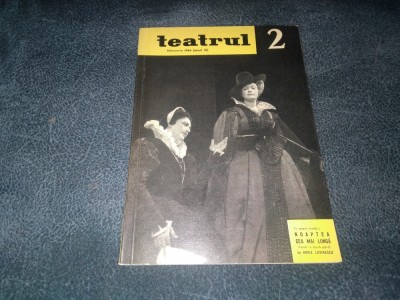 REVISTA TEATRUL NR 2 1964 foto