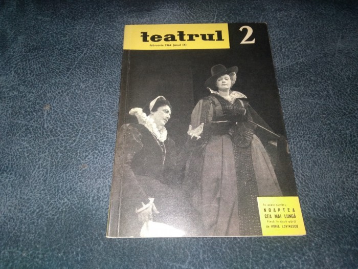 REVISTA TEATRUL NR 2 1964