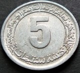 Cumpara ieftin Moneda FAO 5 CENTIMES - ALGERIA, anul 1974 * cod 4601, Africa