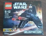 Lego Star Wars 75163 Microfighters 4 -Naveta Imperiala a lui Krennink - nou, 6-10 ani