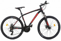 Bicicleta Mtb Dhs Teranna 2625 S 400mm Negru 26 foto