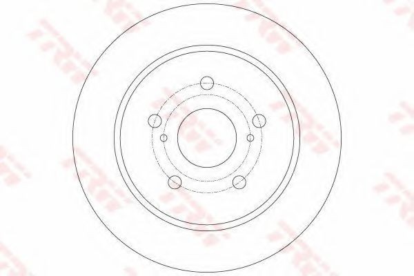 Disc frana SUZUKI SWIFT III (MZ, EZ) (2005 - 2016) TRW DF6173