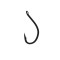 Carlige Fudo Carp (CARP-BN) nr.2 BN - Black Nickel 9 buc/plic