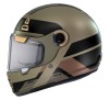 Casca integrala pentru scuter - motocicleta MT Jarama 68th C9 auriu mat &ndash; model Retro &ndash; Cafe Racer S (55/56cm)