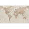 Harta lumii mare, stil antic, laminata 46 x 80 cm - CN