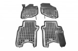 Covorase Auto Cauciuc Tip Tavita Honda Jazz II (GD) 2002-2008 Rezaw dedicate, cu bordura inalta si fixare