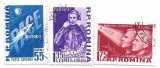 Romania (187) - Al doilea om in cosmos, 1961 - serie obliterata, Spatiu, Stampilat