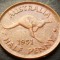 Moneda exotica HALF PENNY - AUSTRALIA, anul 1951 * cod 4369