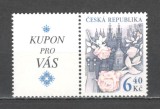 Cehia.2003 Timbre de felicitare:Trandafiri-cu vigneta XC.45